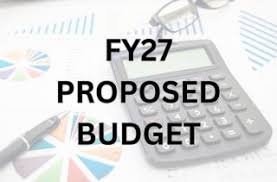 fy27 budget